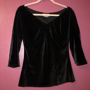 Pinup black 3/4 sleeve top